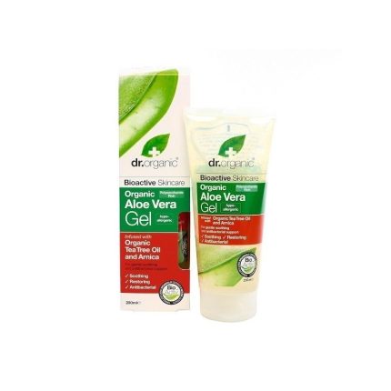 DR. ORGANIC GEL ALOE VERA, ARBRE A THE ET 3 HUILES 200 ML