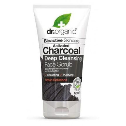 DR.ORGANIC GOMMAGE VISAGE AU CHARBON 125ML