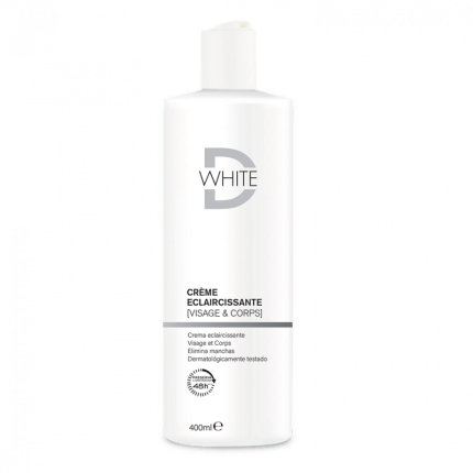 DWHITE CRÉME ECLAIRCISSANTE VISAGE ET CORPS 400ML
