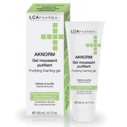 LCA PHARMA AKNORM GEL MOUSSANT PURIFIANT 200ML