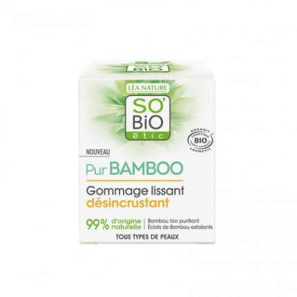 SO BIO GOMMAGE LISSANT DESINCRUSTANT BAMBOO 50 ML