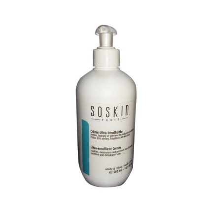 SOSKIN CREME ULTRA EMOLLIENTE 500ML PEAUX TRÈS SÈCHES
