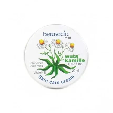 HERBACIN WUTA KAMILLE CRÈME SOIN DE LA PEAU TIN 20 ML