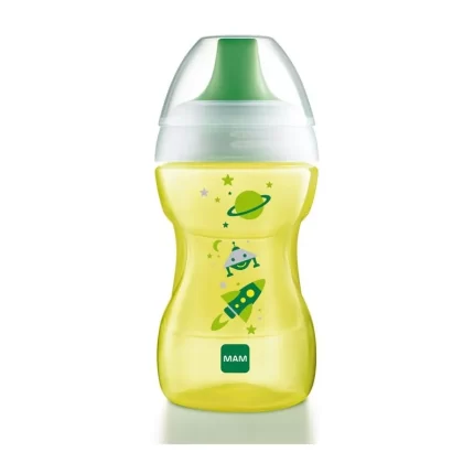 MAM FUN TO DRINK TASSE 8MOIS+ 270ML JAUNE