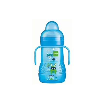 MAM TASSE TRAINER BLEU 4MOIS+ 220 ML