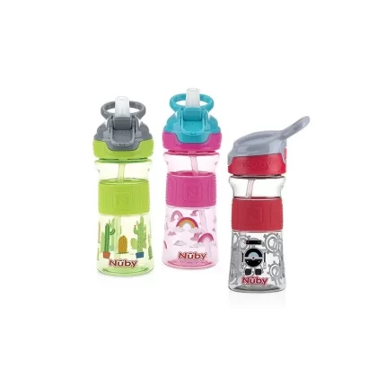 NUBY GOBLET SPORTIF FLIP-IT EN TRITAN™ BEC SOUPLE 360 ML +3 ANS - 20-NV0414021