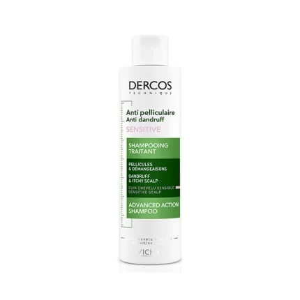 VICHY DERCOS SHAMPOOING ANTI-PELLICULAIRE SENSITIVE 200ML